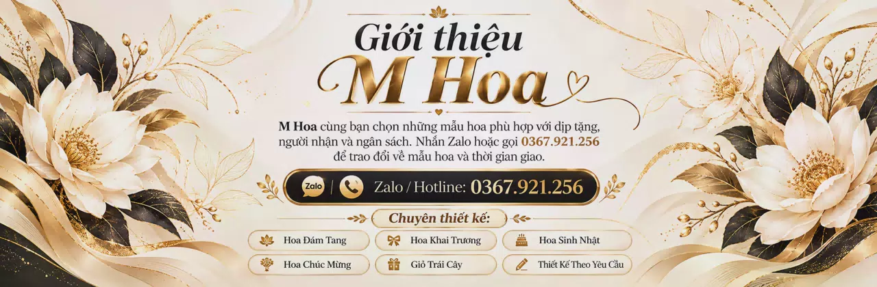 Ảnh bìa Shop hoa tươi Xã Hưng Khánh Trung Vĩnh Long - Gửi lời chúc bằng sắc hoa